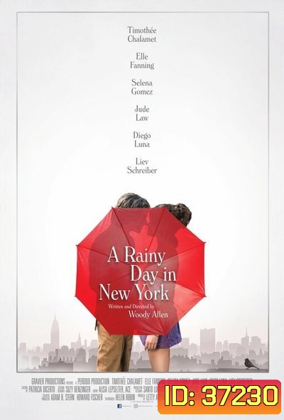 A Rainy Day in New York (2019) วันฝนตกในนิวยอร์ก