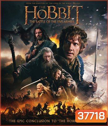 4K - The Hobbit: The Battle of the Five Armies (2014) เดอะ ฮอบบิท: สงครามห้าเหล่าทัพ - แผ่นหนัง 4K UHD