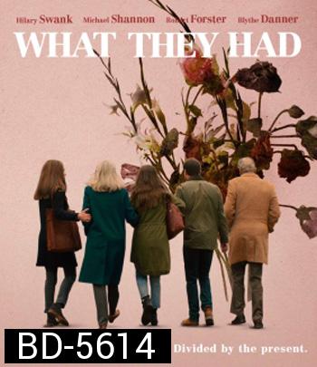 What They Had (2018)