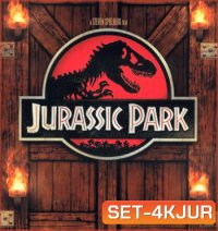 4K Jurassic Park + World ( รวมชุด 5 ภาค)