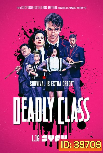 Deadly Class Season 1 คลาส สอน ฆ่า ( Ep.01-10 จบ ) ซีรีส์ Action Thriller จากผกก. Avengers