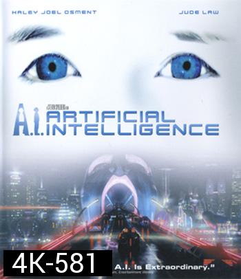 4K - A.I. Artificial Intelligence (2001) จักรกลอัจฉริยะ - แผ่นหนัง 4K UHD