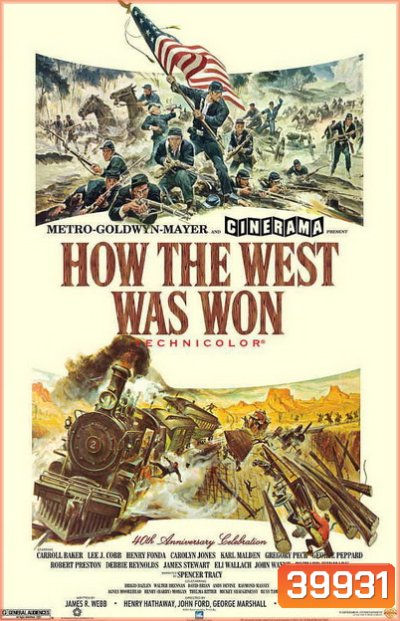 How The West Was Won (1962) พิชิตตะวันตก