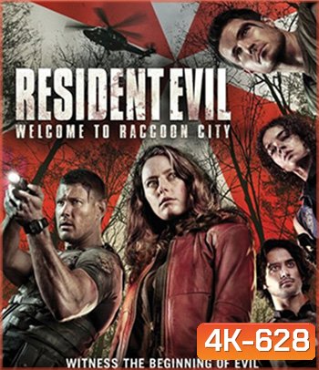 4K - Resident Evil Welcome To Raccoon City (2021) ผีชีวะ ปฐมบทแห่งเมืองผีดิบ - แผ่นหนัง 4K UHD
