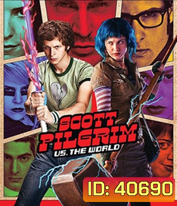 4K - Scott Pilgrim vs. the World (2010) สก็อต พิลกริม กับศึกโค่นกิ๊กเก่าเขย่าโลก - แผ่นหนัง 4K UHD