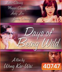 Days of Being Wild (Ah fei zing zyun) วันที่หัวใจรักกล้าตัดขอบฟ้า (1990)