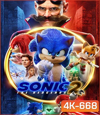 4K - Sonic the Hedgehog 2 (2022) โซนิค เดอะ เฮดจ์ฮ็อก 2 - แผ่นหนัง 4K UHD