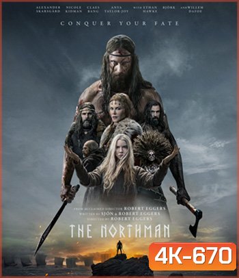 4K - The Northman (2022) เดอะ นอร์ทแมน - แผ่นหนัง 4K UHD