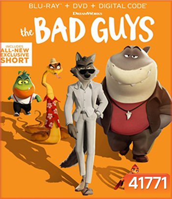 4K - The Bad Guys (2022) วายร้ายพันธุ์ดี - แผ่นหนัง 4K UHD