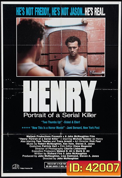 Henry - Portrait of a Serial Killer (1986) ฆาตกรสุดโหดโคตรอำมหิตจิตเย็นชา