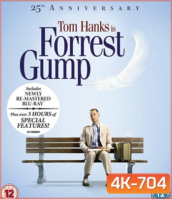 4K - Forrest Gump (1994) ฟอร์เรสท์ กัมพ์ อัจฉริยะปัญญานิ่ม - แผ่นหนัง 4K UHD