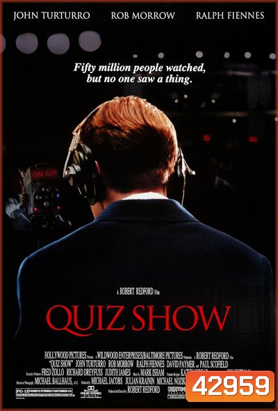 Quiz Show (1994) ควิสโชว์ ล้วงลึกเกมเขย่าประวัติศาสตร์