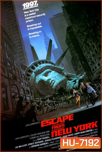 Escape from New York (1981) แหกนรกนิวยอร์ค