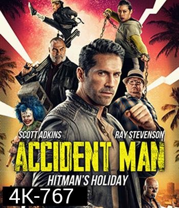 4K - Accident Man Hitmans Holiday (Accident Man 2) (2022) - แผ่นหนัง 4K UHD