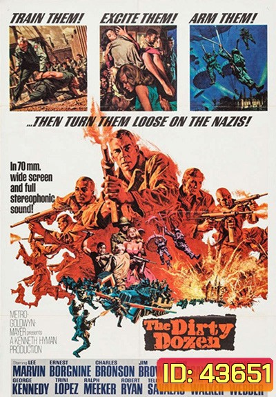 The Dirty Dozen (1967) 12 เดนตาย