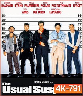 4K - The Usual Suspects (1995) ปล้นไม่ให้จับได้ - แผ่นหนัง 4K UHD