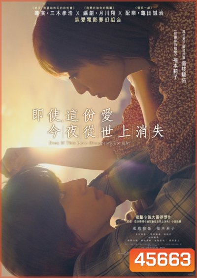 Even If This Love Disappears from the World Tonight (2022) คืนฝันก่อนฉันลืมตา