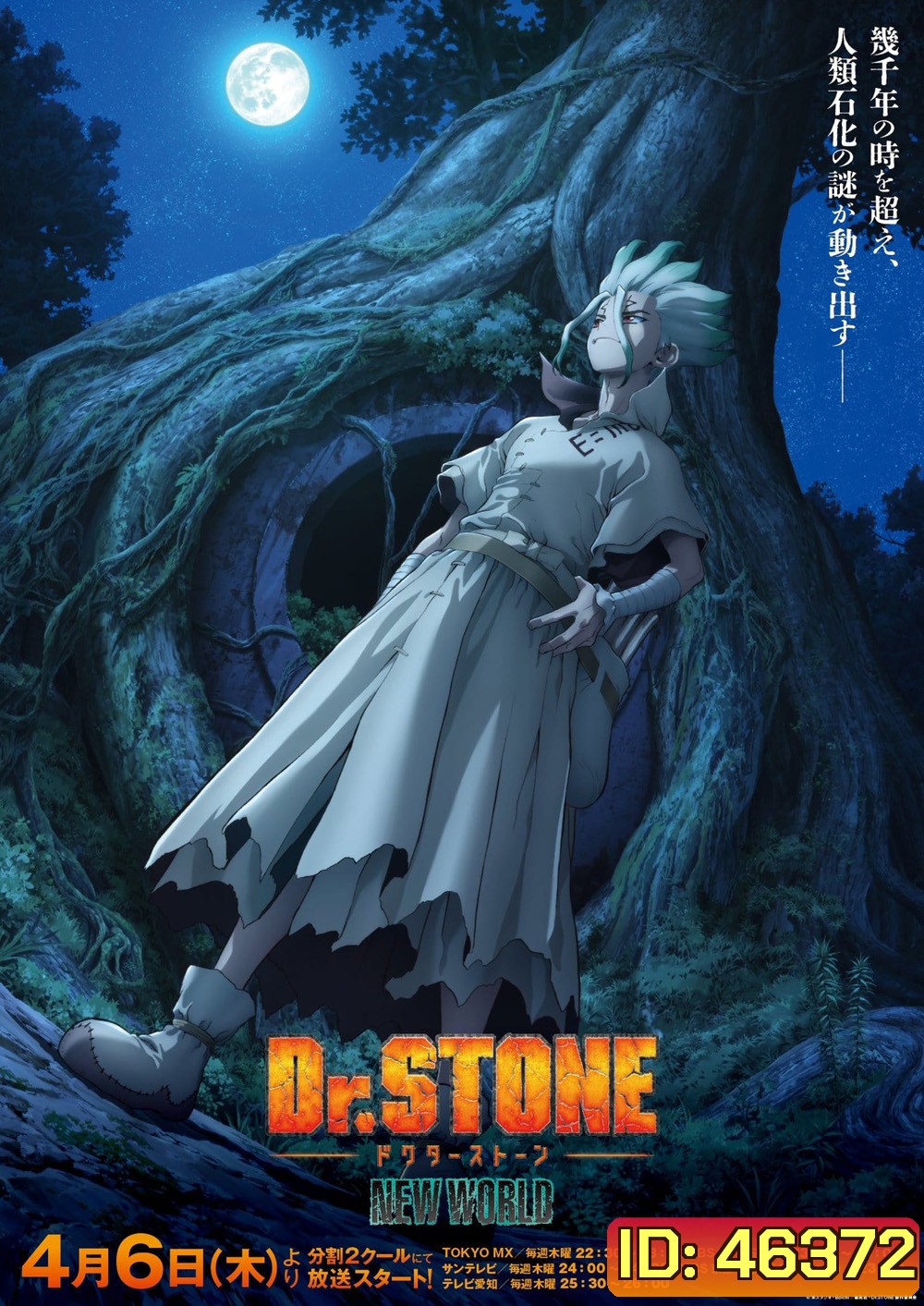 Dr. Stone : New World ดร.สโตน เจ้าแห่งวิทยาศาสตร์กู้คืนอารยธรรมโลก 3 (ตอนที่ 1-11)
