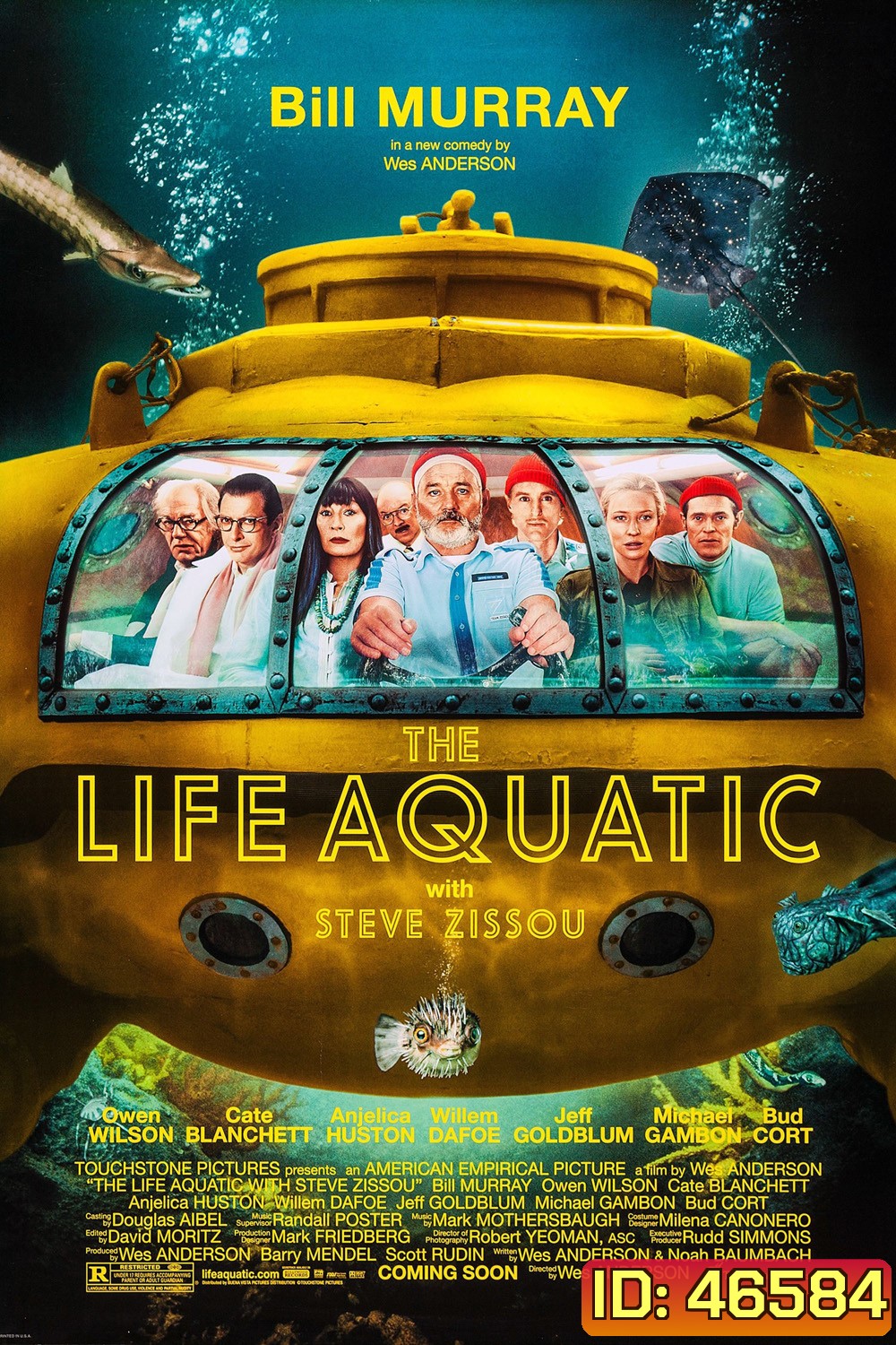 The Life Aquatic with Steve Zissou (2004) กัปตันบวมส์ กับทีมป่วนสมุทร