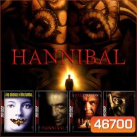 Hannibal ฮันนิบาล ภาค 1-4 DVD หนัง มาสเตอร์ พากย์ไทย