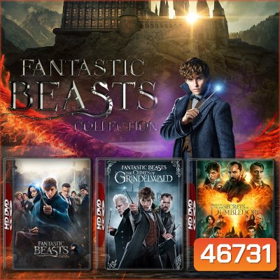 Fantastic Beasts สัตว์มหัศจรรย์ ภาค 1-3 DVD หนัง มาสเตอร์ พากย์ไทย