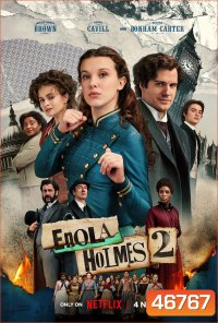 Enola Holmes เอโนลา โฮล์มส์ (2020-2022) DVD หนัง มาสเตอร์ พากย์ไทย