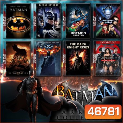 BATMAN แบทแมนอัศวินรัตติกาล Collection DVD Master พากย์ไทย