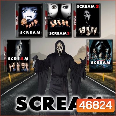 SCREAM สครีม หวีดสุดขีด ภาค 1 - 5 DVD Master พากย์ไทย