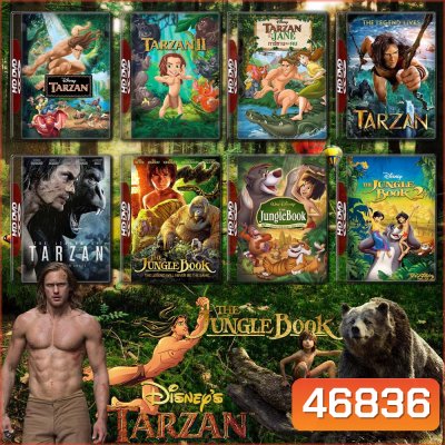 TARZAN + THE JUNGLE BOOK ครบภาค DVD Master พากย์ไทย