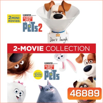 The secret life of pets เรื่องลับแก๊งขนฟู ภาค 1-2 DVD Master พากย์ไทย