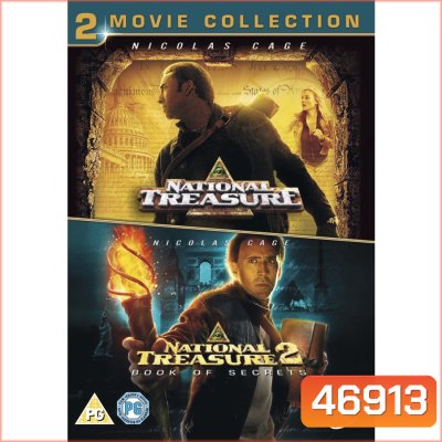 NATIONAL TREASURE ปฏิบัติการณ์เดือดล่าขุมทรัพย์สุดขอบโลก ภาค 1-2 DVD Master พากย์ไทย