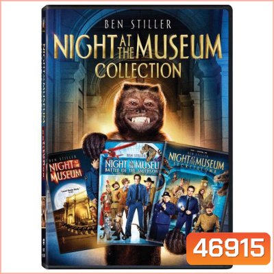 Night At The Museum ไนท์ แอท เดอะ มิวเซียม ภาค 1-3 DVD Master พากย์ไทย