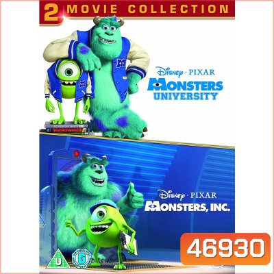 MONSTERS INC มอนส์เตอร์อิงค์ ภาค 1-2 DVD Master พากย์ไทย