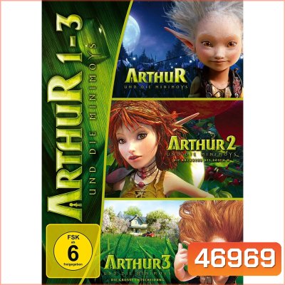 Arthur อาเธอร์ 4 ภาค DVD Master พากย์ไทย