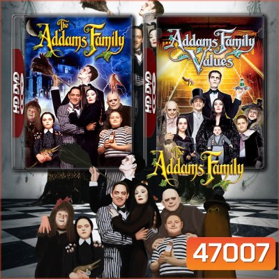 The Addams Family Movie อาดัมส์ แฟมิลี่ ตระกูลนี้ผียังหลบ 1-2 (1991/1993) Bluray หนัง มาสเตอร์ พากย์ไทย