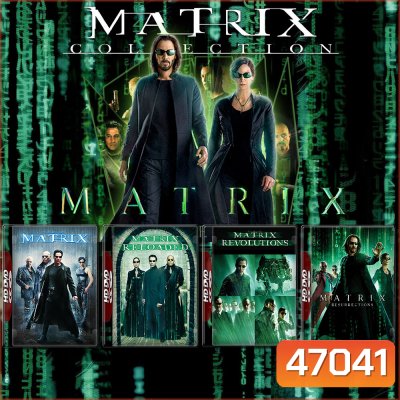 The Matrix เดอะ เมทริคซ์ 1-4 Bluray หนังใหม่ มาสเตอร์ พากย์ไทย