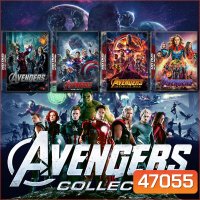 The Avengers ดิ อเวนเจอร์ส ภาค 1-4 Bluray หนัง มาสเตอร์ พากย์ไทย