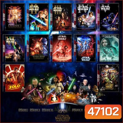 Star Wars ทั้งหมด 11 ภาค Bluray Master พากย์ไทย