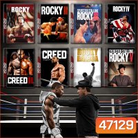 Rocky ร็อคกี้ ราชากำปั้น ทุบสังเวียน ภาค 1-6 + Creed บ่มแชมป์เลือดนักชก ภาค1-3 Bluray Master