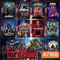 รวมหนัง Marvel Set 3 The Avengers ภาค 1-4 + Guardians of the Galaxy ภาค 1-3 + Black Panther ภาค 1+2 DVD Master พากย์ไทย