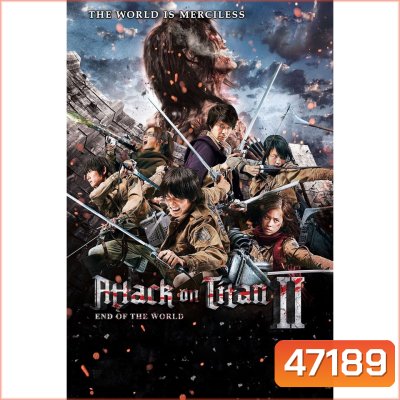 Attack on Titan ผ่าพิภพไททัน ภาค 1-2 Bluray Master พากย์ไทย