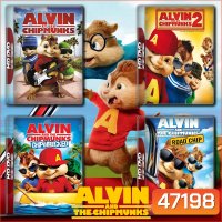 ALVIN AND THE CHIPMUNKS แอลวินกับสหายชิพมังค์จอมซน ภาค 1-4 Bluray Master พากย์ไทย