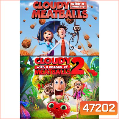 Cloudy With A Chance Of Meatballs มหัศจรรย์ลูกชิ้นตกทะลุมิติ ภาค 1-2 Bluray Master พากย์ไทย