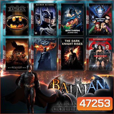 BATMAN แบทแมนอัศวินรัตติกาล Collection 4K Master พากย์ไทย