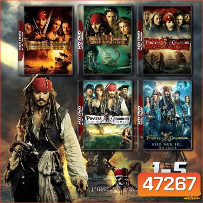 Pirates of the Caribbean ครบ 5 ภาค 4K Master พากย์ไทย