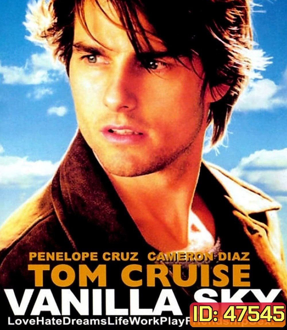 4K - ปมรัก ปมมรณะ วานิลลา สกาย Vanilla Sky (2001) - แผ่นหนัง 4K UHD