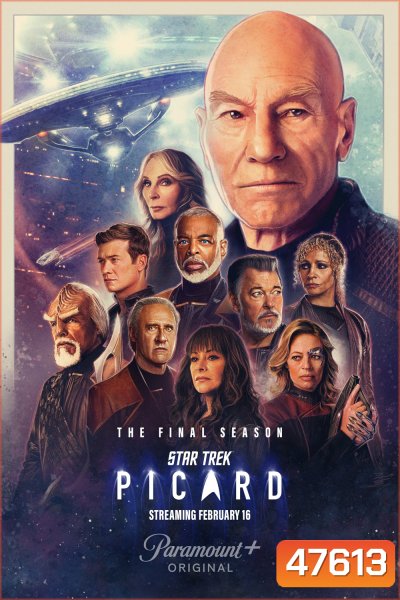 Star Trek Picard Season 3 (2023) สตาร์ เทรค พิคาร์ด ปี 3 (10 ตอน)