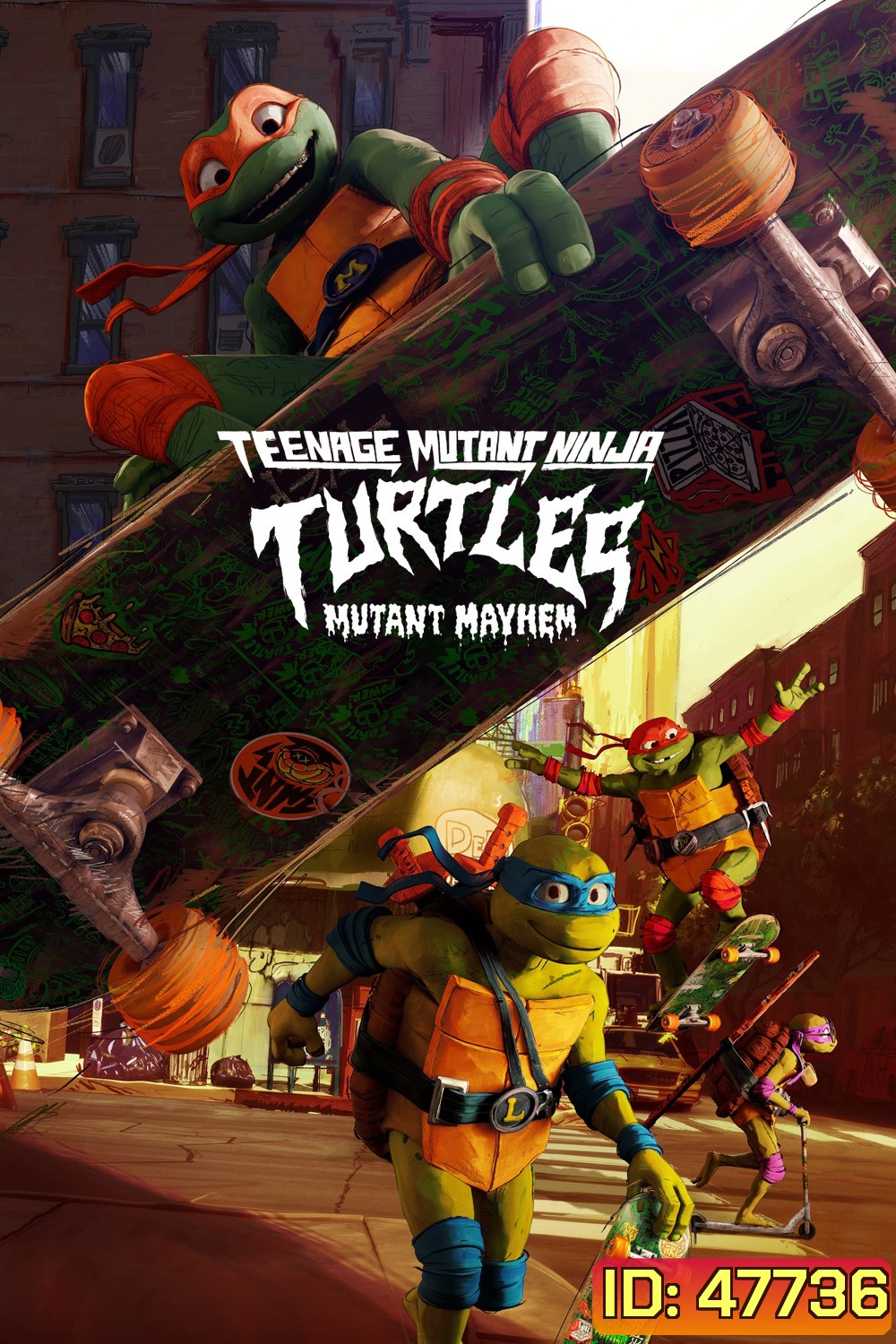 เต่านินจา โกลาหลกลายพันธุ์ Teenage Mutant Ninja Turtles Mutant Mayhem (2023)