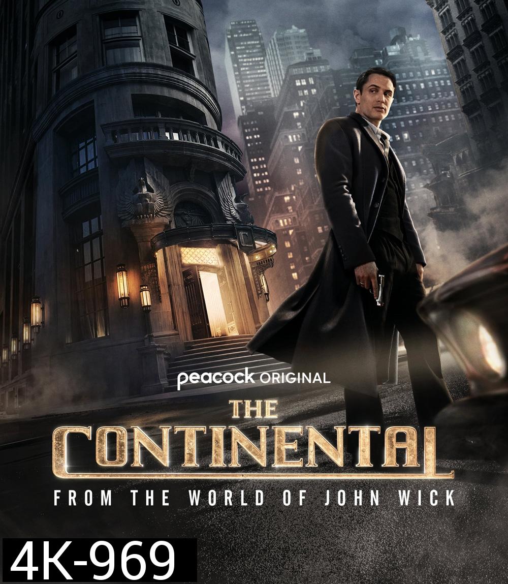 4K - The Continental From the World of John Wick (2023) เดอะ คอนทิเนนทัล: จากโลกของจอห์น วิค - แผ่นหนัง 4K UHD