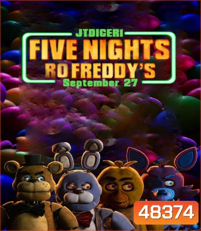 4K - 5 คืนสยองที่ร้านเฟรดดี้ Five Nights At Freddys (2023) - แผ่นหนัง 4K UHD